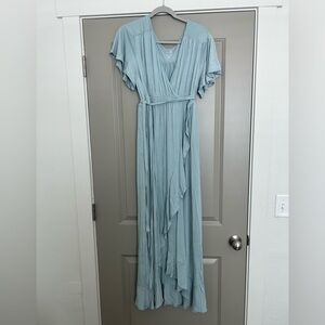 Light Blue Maxi Dress